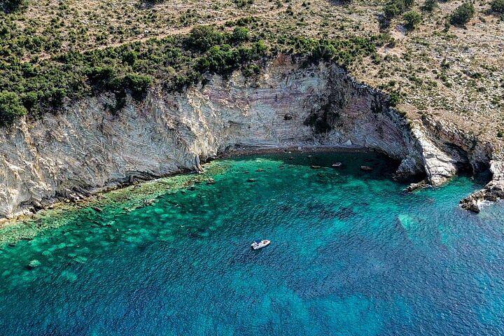 Secret Beaches Tour — boat tour from Saranda along the Albanian Riviera